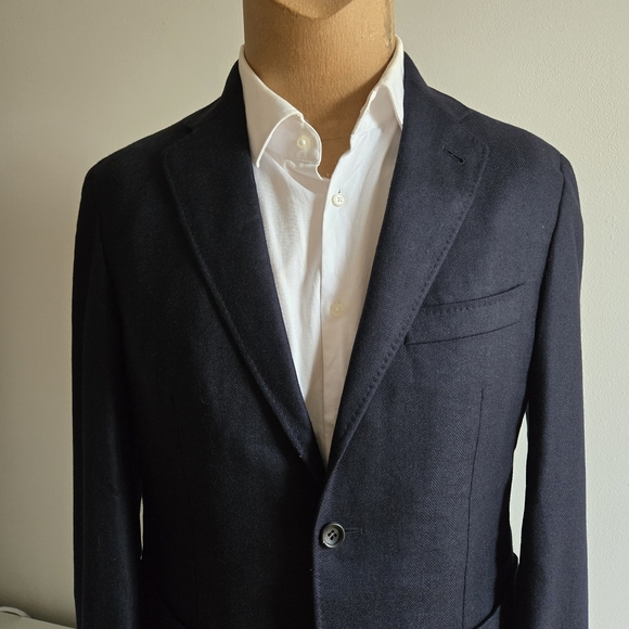 🇮🇹Canali Kei Loro Piana Cashmere Blend Sport Coat - Picture 2 of 13